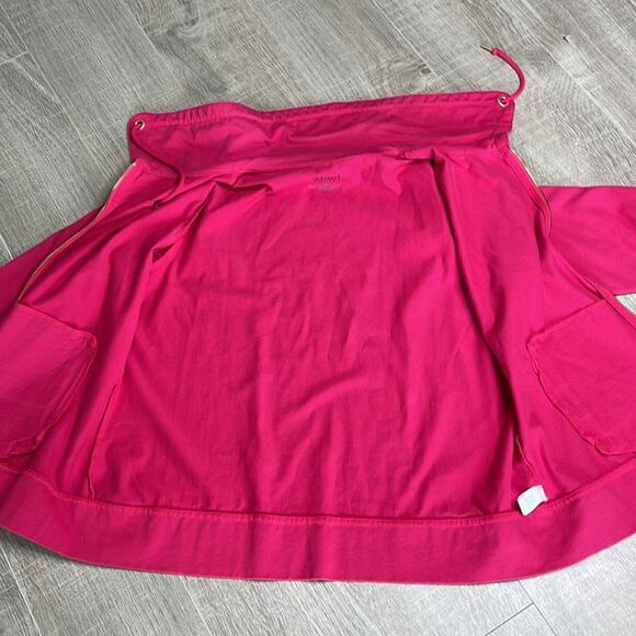 RELAXED by CHARTER CLUB Hot Pink Full Zip Jacket Women’s Size Medium - Picture 7 of 8